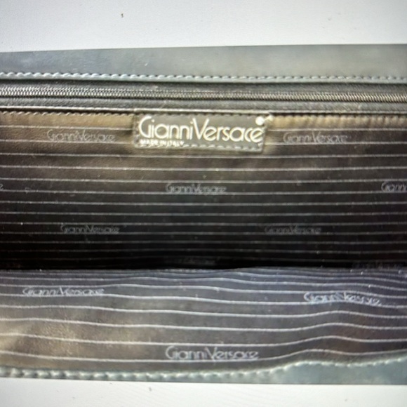 Gianni Versace Vintage Purse with Snake Inlay Pristine Condition - Picture 8 of 11